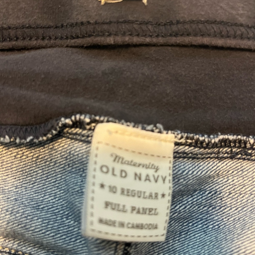 Full panel maternity boot cut Jean Old Navy